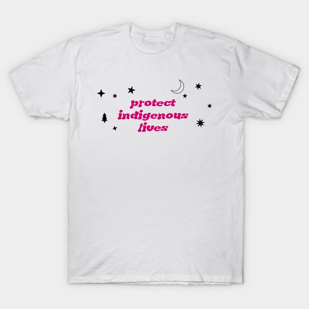 Protect Indigenous Lives T-Shirt by Football from the Left